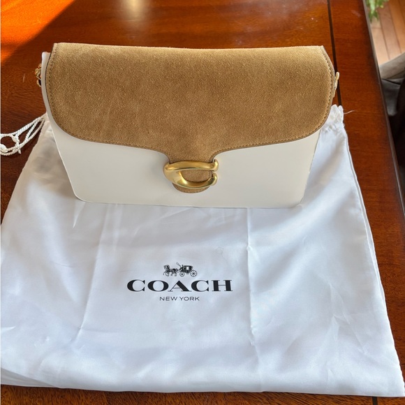 Coach Handbags - Coach Chain Tabby in Brass/Sand Bag